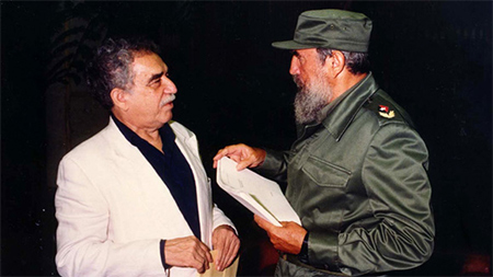 garcia marquez con fidel castro